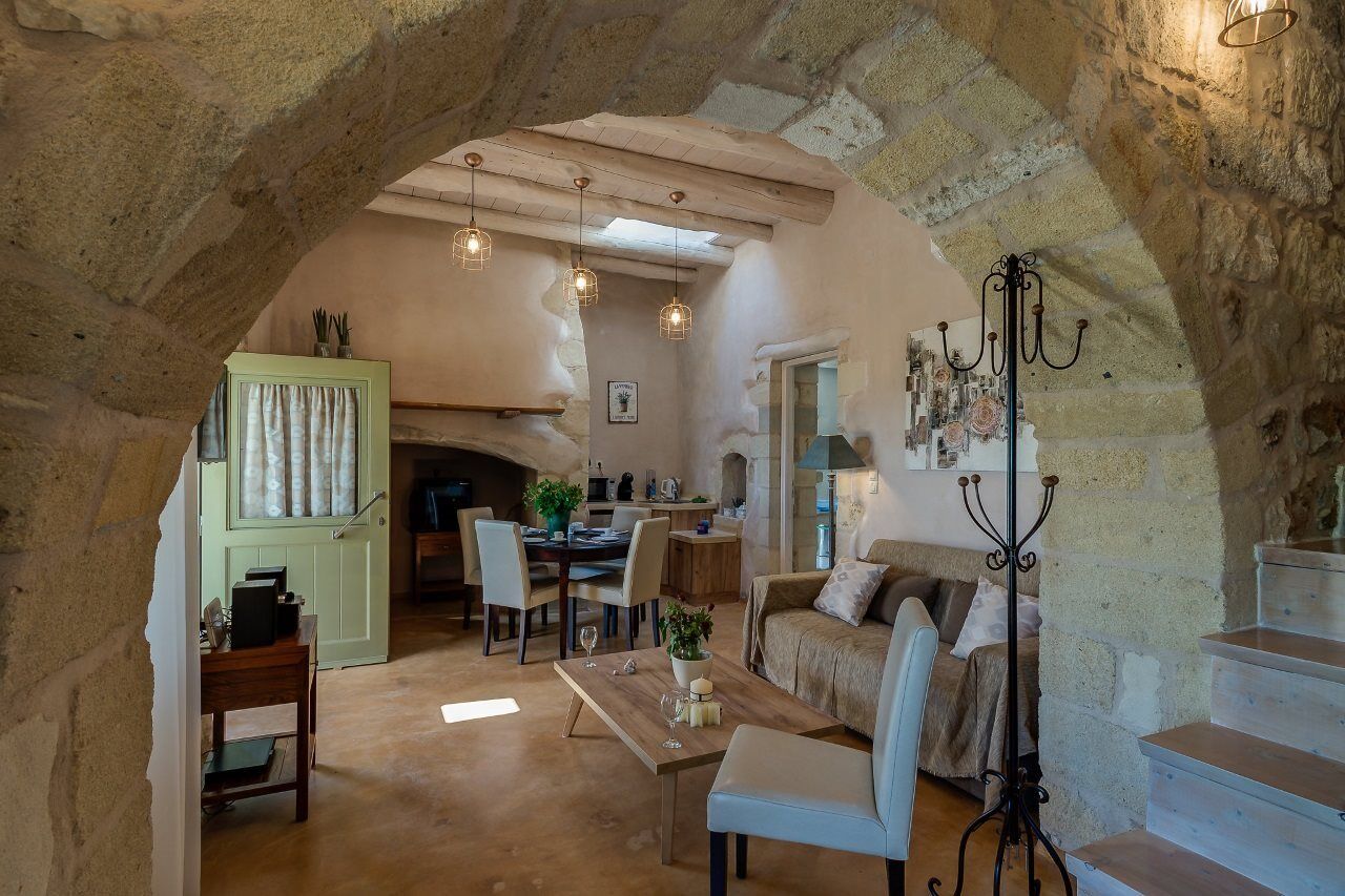 Traditional Stonebuilt Villa Leonanto, Only 5 Km From A Sandy Beach Κάστελλος Εξωτερικό φωτογραφία