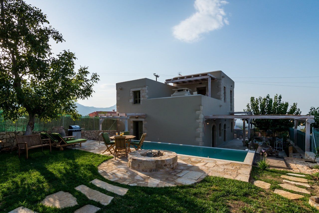 Traditional Stonebuilt Villa Leonanto, Only 5 Km From A Sandy Beach Κάστελλος Εξωτερικό φωτογραφία