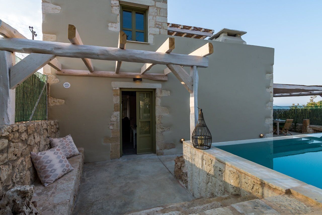 Traditional Stonebuilt Villa Leonanto, Only 5 Km From A Sandy Beach Κάστελλος Εξωτερικό φωτογραφία